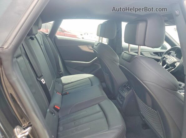 WAUDACF56SA008018 2025 AUDI A5 Black უკანა სავარძლების ხედი