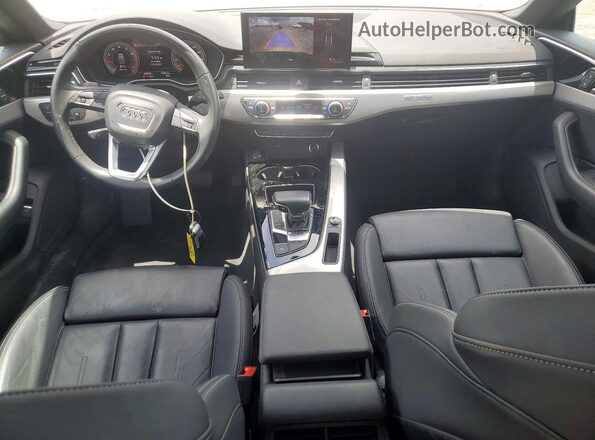 WAUDACF56SA008018 2025 AUDI A5 Black წინა პანელის ხედი