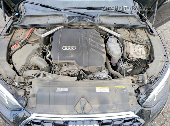 WAUDACF57MA003686 2021 AUDI A5 Black Вид задньої частини салону