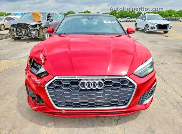 WAUDACF57MA059241 2021 AUDI A5 Red Widok z przodu