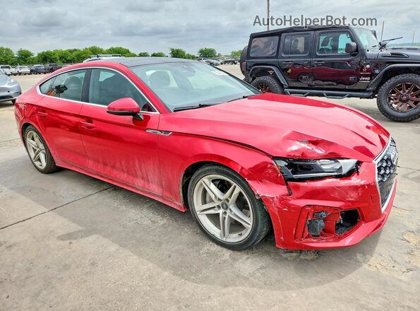 WAUDACF57MA059241 2021 AUDI A5 Red Przód prawy