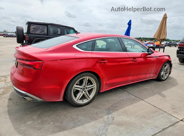 WAUDACF57MA059241 2021 AUDI A5 Red Tył prawy