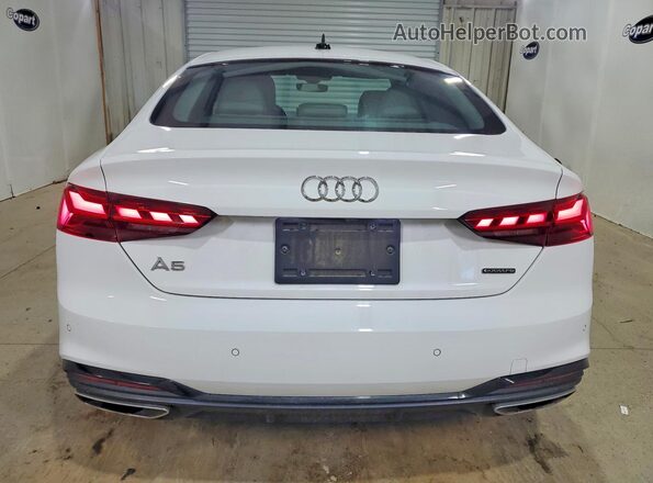 WAUDACF57SA008822 2025 AUDI A5 White Հետևի տեսք