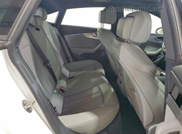 WAUDACF57SA008822 2025 AUDI A5 White Հետևի նստատեղերի տեսք