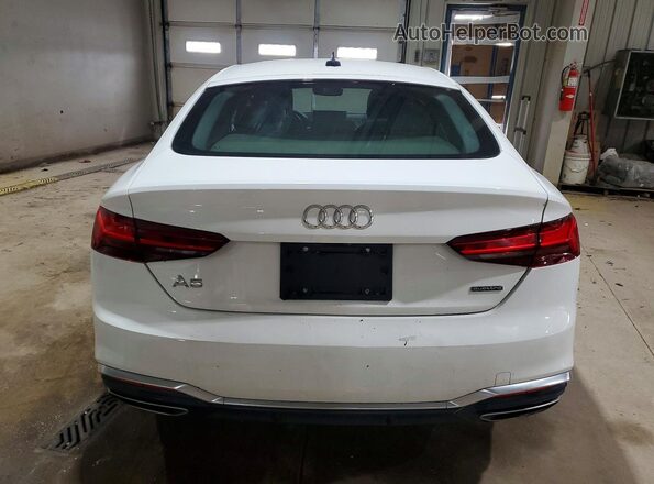WAUDACF58MA015104 2021 AUDI A5 White Вид ззаду