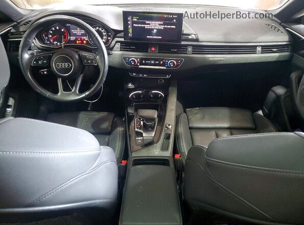 WAUDACF58MA015104 2021 AUDI A5 White Вид панелі приладів