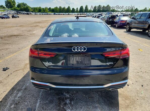 WAUDACF59MA046216 2021 AUDI A5 Black Widok z tyłu