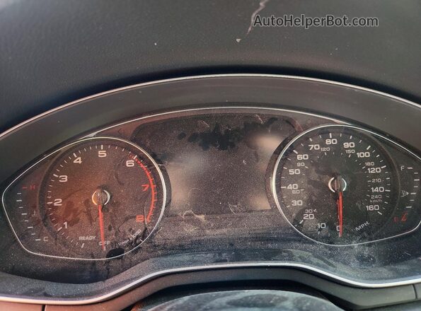 WAUDACF59MA046216 2021 AUDI A5 Black Widok zestawu wskaźników
