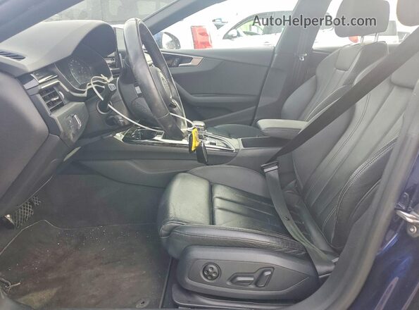 WAUDACF59NA008325 2022 AUDI A5 Blue Front interior view