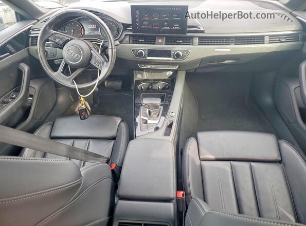 WAUDACF59NA008325 2022 AUDI A5 Blue Dashboard view