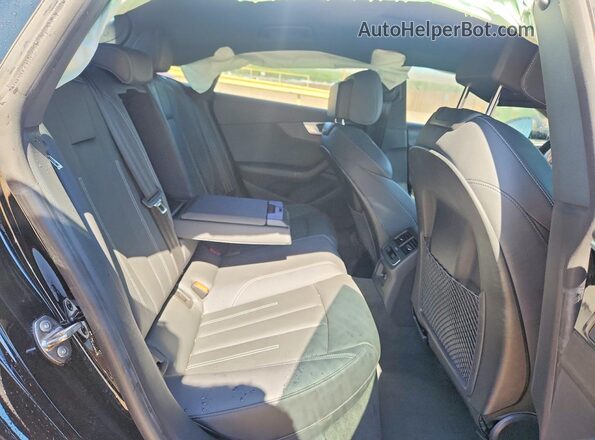WAUDACF59PA022468 2023 AUDI A5 Black Widok tylnych siedzeń