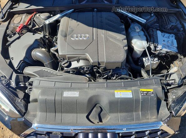 WAUDACF59PA022468 2023 AUDI A5 Black Widok wnętrza z tyłu