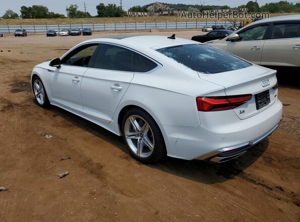 WAUDACF5XNA032908 2022 AUDI A5 Белый Задняя левая четверть