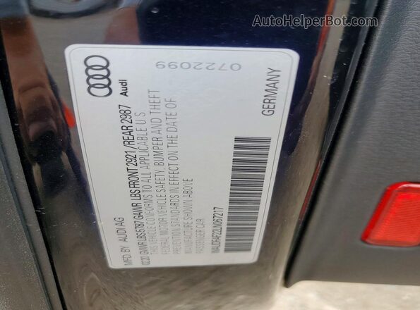 WAUDFAF22LN067217 2020 AUDI S6 Black Vista del compartimento del motor