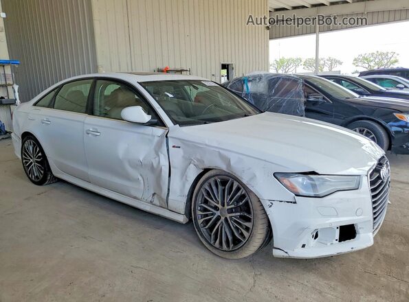 WAUDFAFC0GN102576 2016 AUDI A6 White წინა მარჯვენა