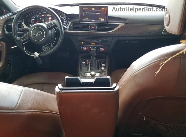 WAUDFAFC0GN102576 2016 AUDI A6 White წინა პანელის ხედი
