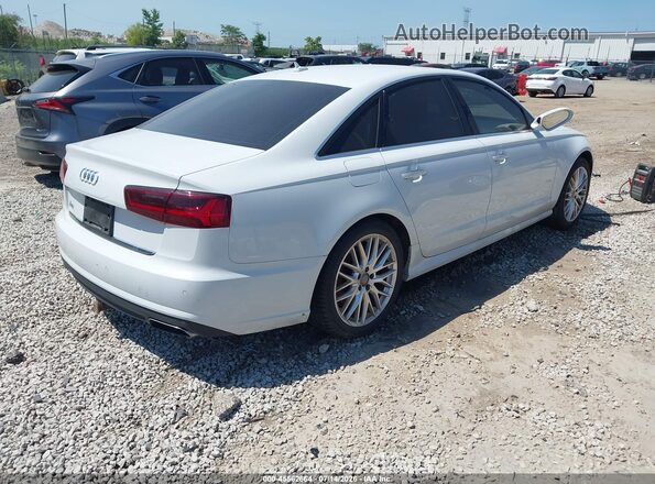 WAUDFAFC5GN145925 2016 AUDI A6 White Задня права чверть