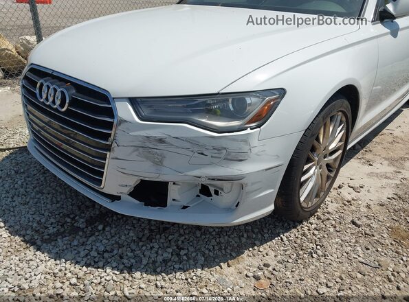 WAUDFAFC5GN145925 2016 AUDI A6 White Вид спереду