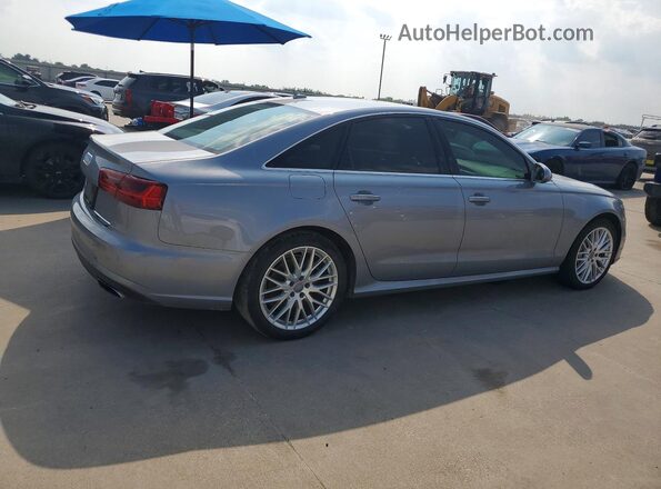 WAUDFAFC8GN124406 2016 AUDI A6 Silver Задня права чверть