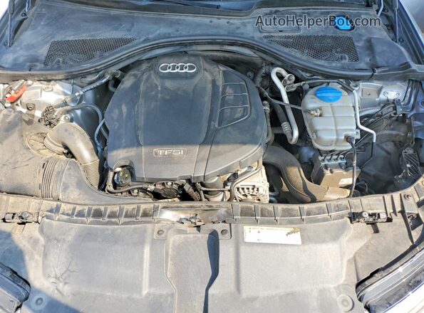 WAUDFAFC8GN124406 2016 AUDI A6 Silver Вид задньої частини салону