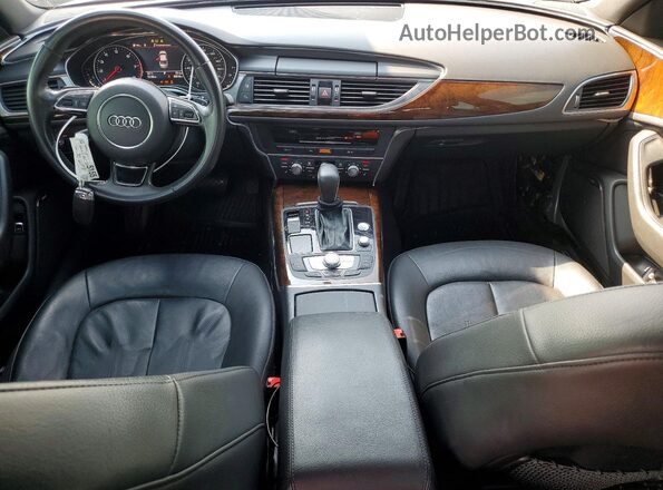 WAUDFAFC8GN124406 2016 AUDI A6 Silver Вид панелі приладів
