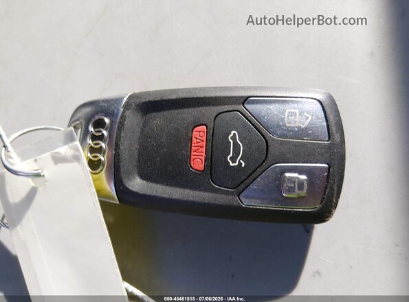 WAUDNAF40HN042683 2017 AUDI A4 Black Առջևի վահանակի տեսք