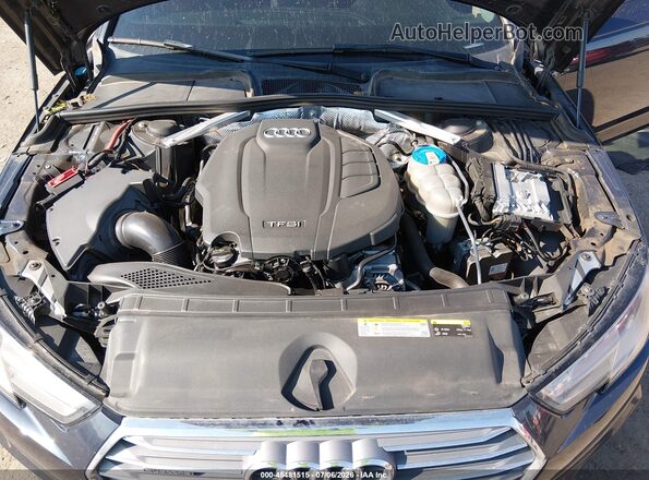 WAUDNAF40HN042683 2017 AUDI A4 Black Հետևի տեսք