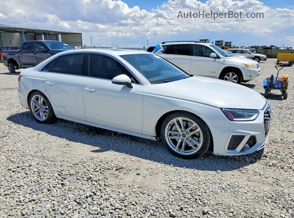 WAUDNAF40LN008204 2020 AUDI A4 White Передня права чверть