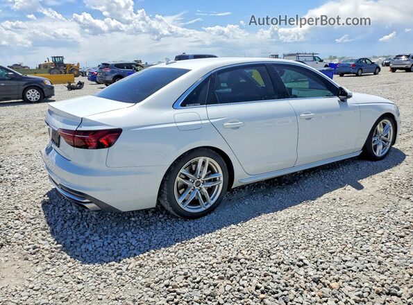WAUDNAF40LN008204 2020 AUDI A4 White Задня права чверть
