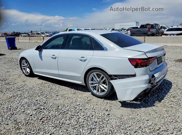 WAUDNAF40LN008204 2020 AUDI A4 White Задня ліва чверть