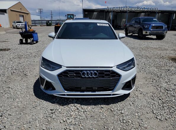 WAUDNAF40LN008204 2020 AUDI A4 White Вид спереду