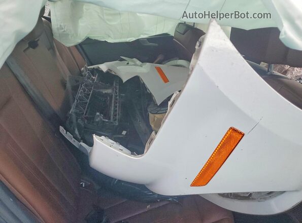 WAUDNAF41KN013233 2019 AUDI A4 White უკანა სავარძლების ხედი
