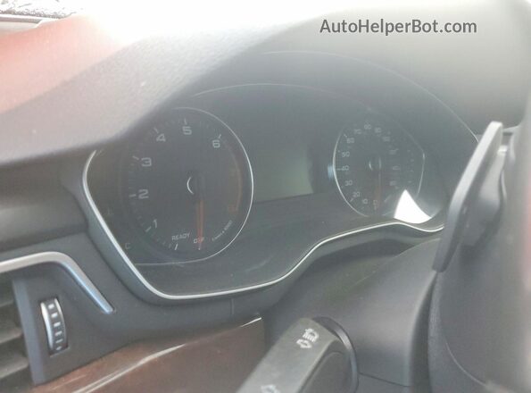 WAUDNAF41KN013233 2019 AUDI A4 White ხელსაწყოთა პანელის ხედი