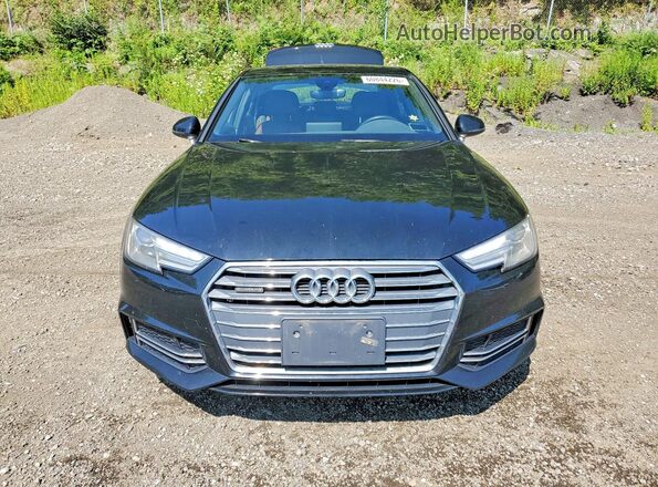 WAUDNAF42HN052230 2017 AUDI A4 Black Вид спереду