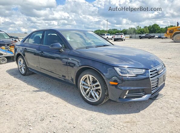WAUDNAF42HN058769 2017 AUDI A4 Blue Առջևի աջ