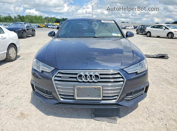 WAUDNAF42HN058769 2017 AUDI A4 Blue Դիմացի տեսք