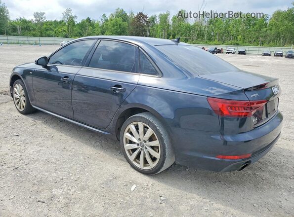 WAUDNAF42JA215035 2018 AUDI A4 Gray Задня ліва чверть