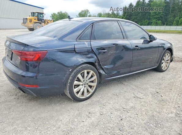 WAUDNAF42JA215035 2018 AUDI A4 Gray Задня права чверть