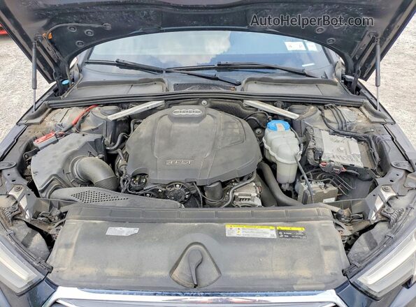 WAUDNAF42JA215035 2018 AUDI A4 Gray Вид задньої частини салону