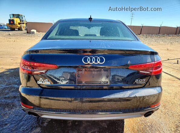 WAUDNAF43HN041527 2017 AUDI A4 Black Widok z tyłu