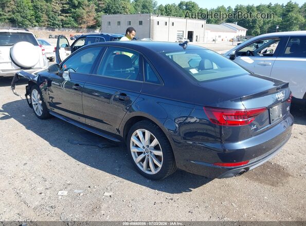 WAUDNAF43JA068899 2018 AUDI A4 Black Trasero izquierdo