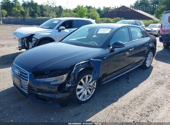 WAUDNAF43JA068899 2018 AUDI A4 Black Vista tres cuartos delantera izquierda