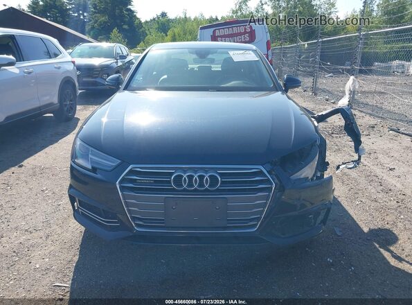 WAUDNAF43JA068899 2018 AUDI A4 Black Vista del cuadro de instrumentos
