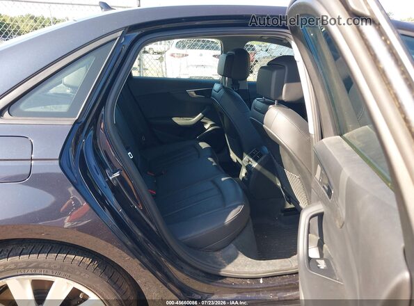 WAUDNAF43JA068899 2018 AUDI A4 Black Vista de la etiqueta del VIN