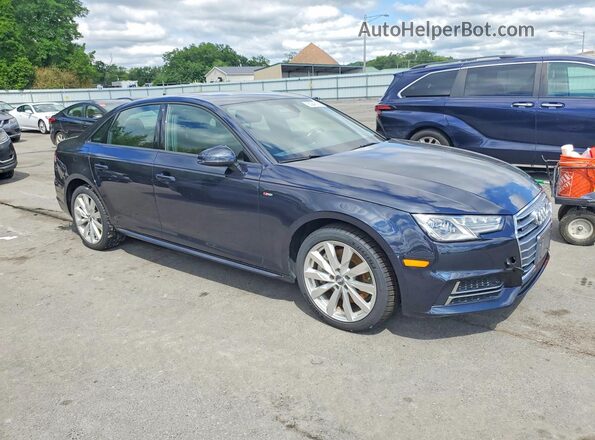 WAUDNAF43JA171014 2018 AUDI A4 Black Առջևի աջ