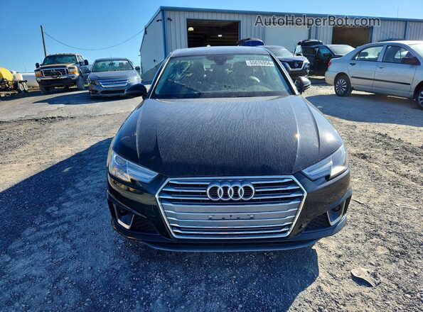 WAUDNAF43KN002783 2019 AUDI A4 Black Widok z przodu