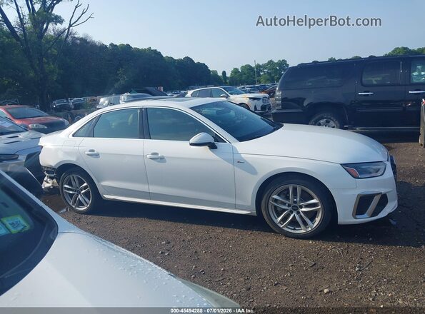 WAUDNAF43LA062782 2020 AUDI A4 White სალონის 360-გრადუსიანი ხედი