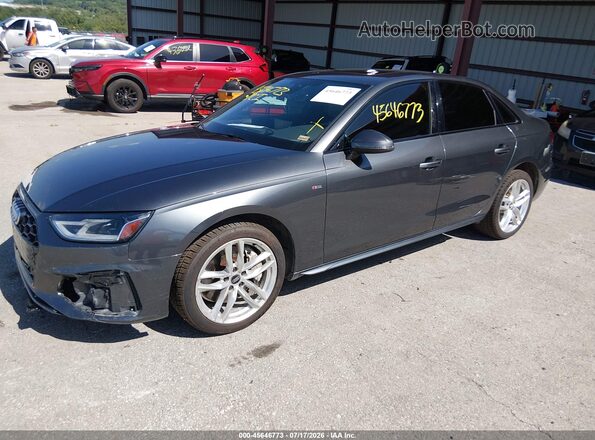 WAUDNAF43LN012182 2020 AUDI A4 Gray Передня ліва чверть