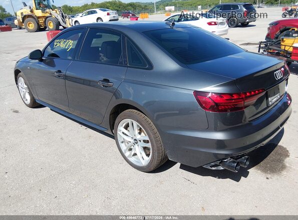 WAUDNAF43LN012182 2020 AUDI A4 Gray Задня ліва чверть