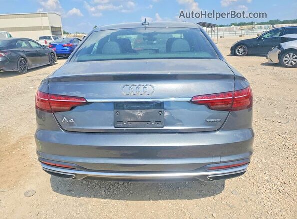 WAUDNAF45LN006772 2020 AUDI A4 Charcoal Rear view
